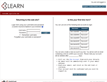 Tablet Screenshot of c3learn.com